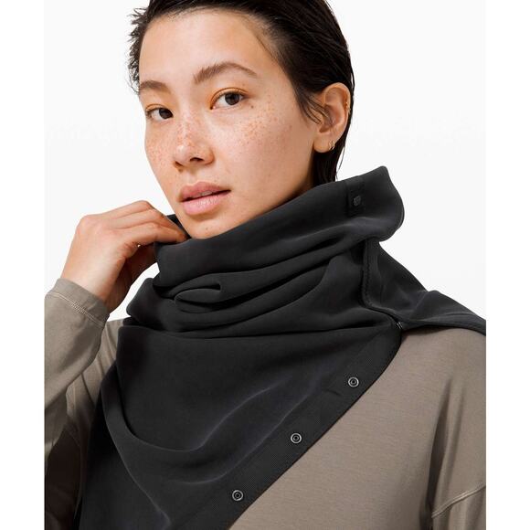 Lululemon Vinyasa Scarf Modal Black One Size - Picture 1 of 7